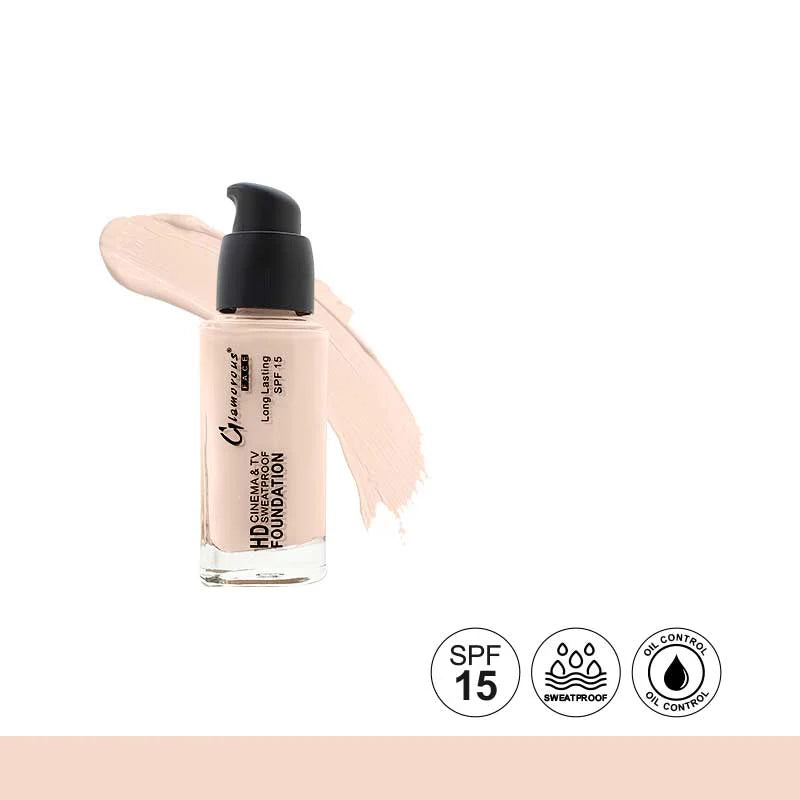 Glamorous Face HD Liquid Foundation Sweatproof