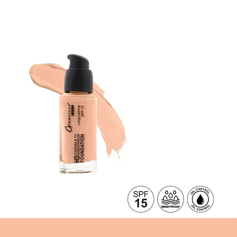 Glamorous Face HD Liquid Foundation Sweatproof
