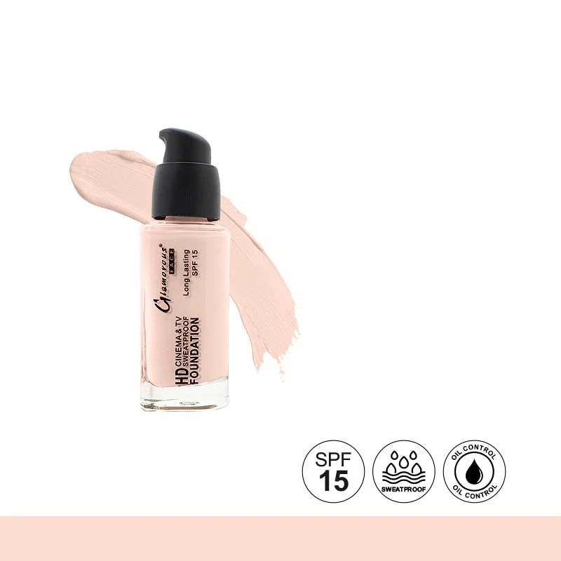 Glamorous Face HD Liquid Foundation Sweatproof