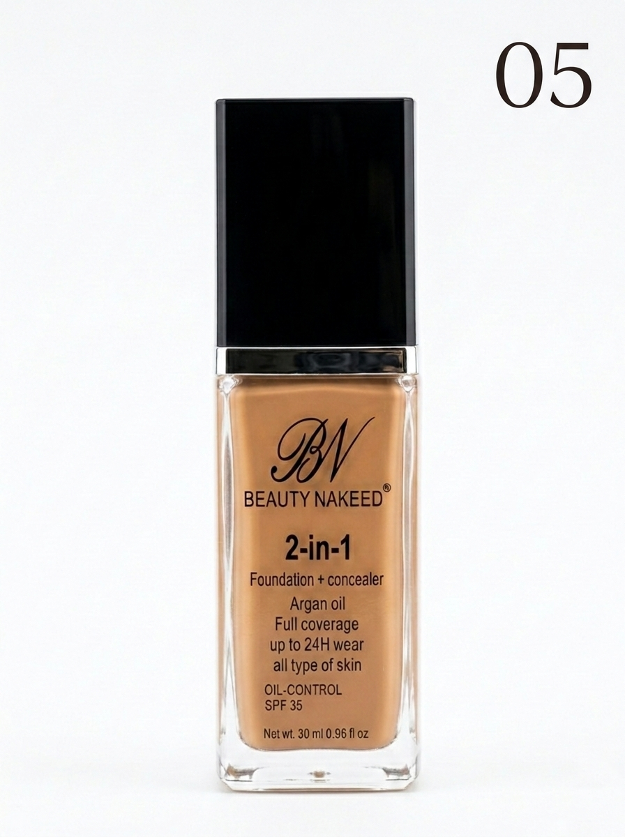 Beauty Naked 2-in-1 Foundation + Concealer (B31)