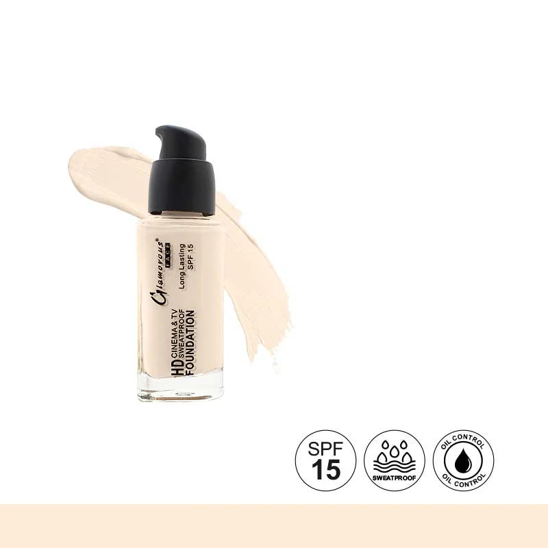 Glamorous Face HD Liquid Foundation Sweatproof
