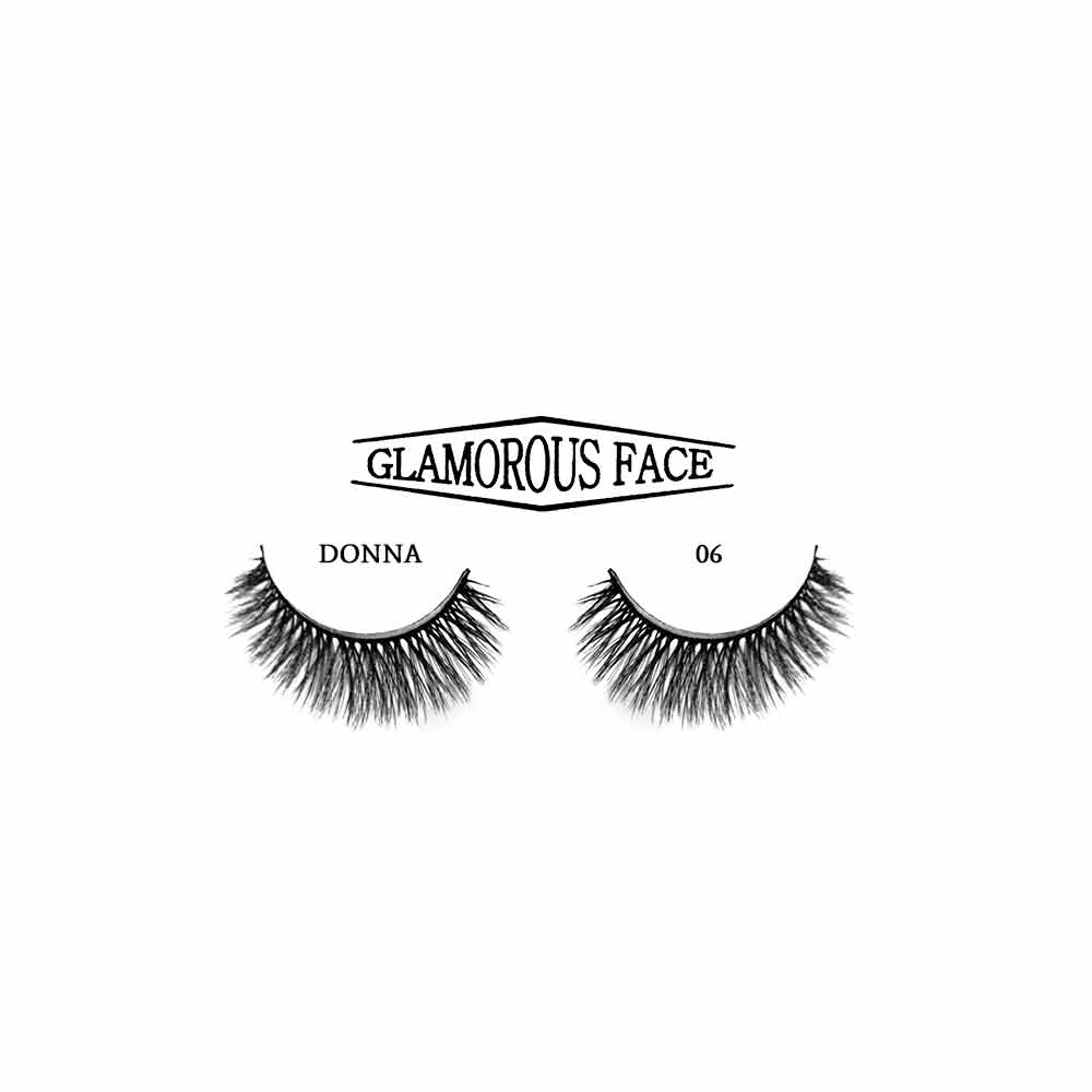 Glamorous Face Faux Mink 3D Eyelashes (14 Styles)