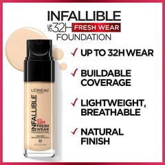 Loreal Infallible 32 Hour Fresh Wear Foundation Lightweight