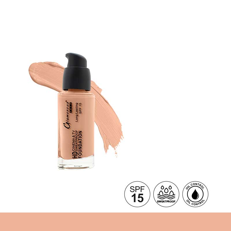 Glamorous Face HD Liquid Foundation Sweatproof