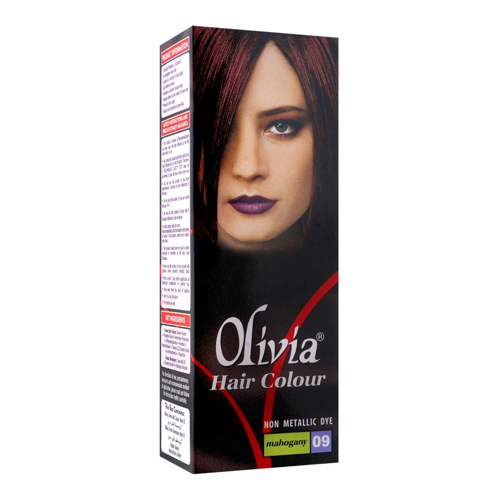 Olivia Hair Colour, Non-Metallic Dye