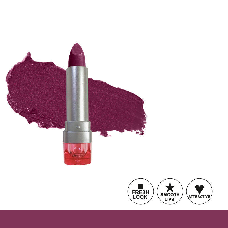 Glamorous Face Matte Lipstick Vitamin E & Aloe Vera Extracts (Pink Case) (40 Colors)
