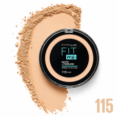 Maybelline Fit Me Matte + Poreless Powder – Oil Control Pressed Powder (3 Shades)