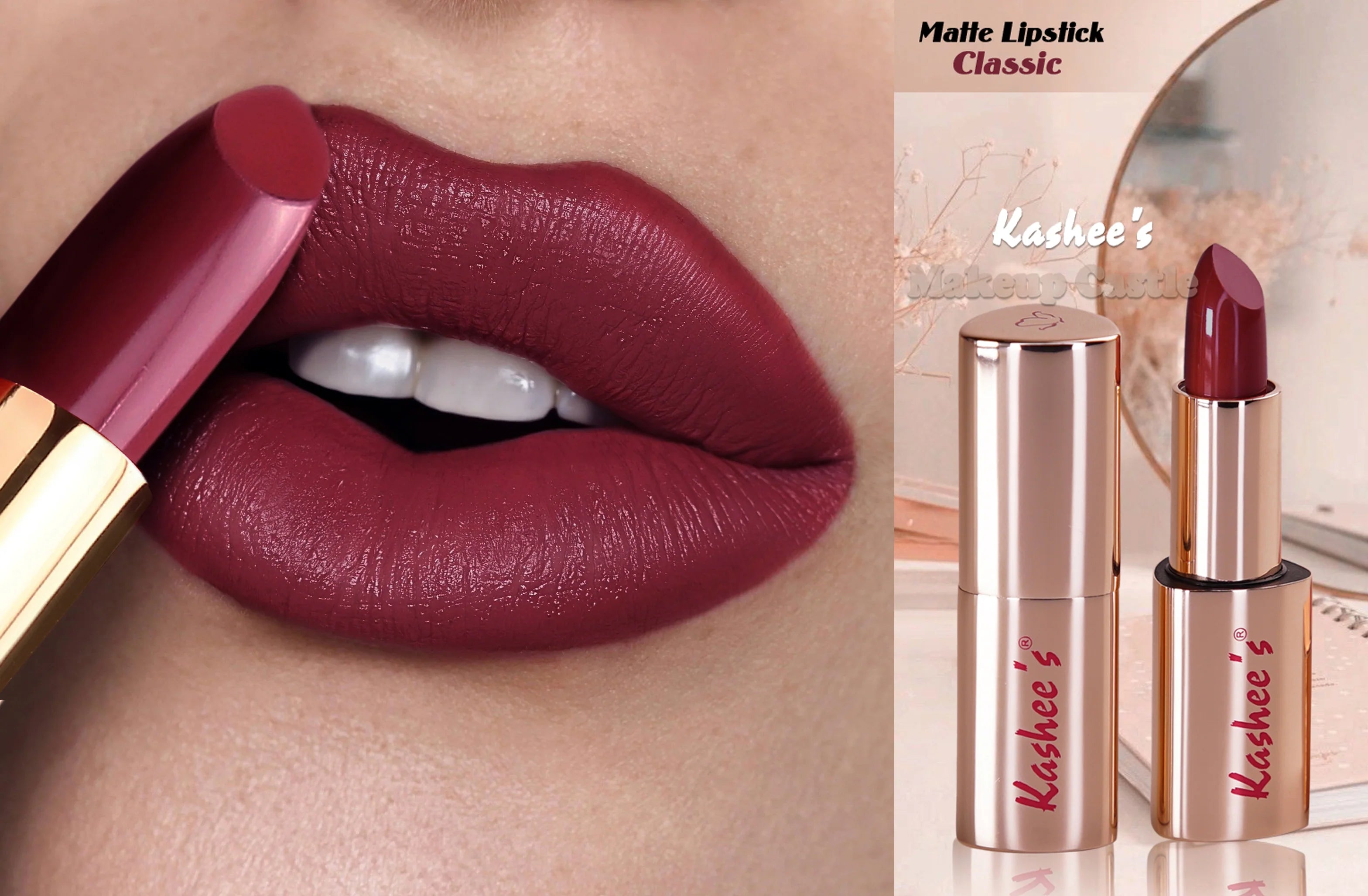 Kashee's Exclusive Line Matte Lipsticks