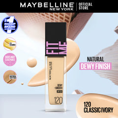 Maybelline - Fit Me Dewy + Smooth Liquid Foundation SPF 30