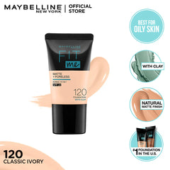Maybelline - Fit Me Liquid Foundation Matte & Poreless Mini Tube