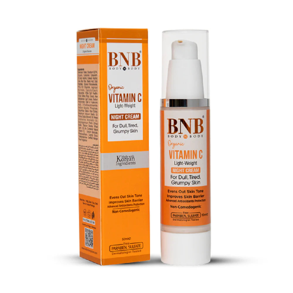 BNB Organic Vitamin C Night Cream 50ml