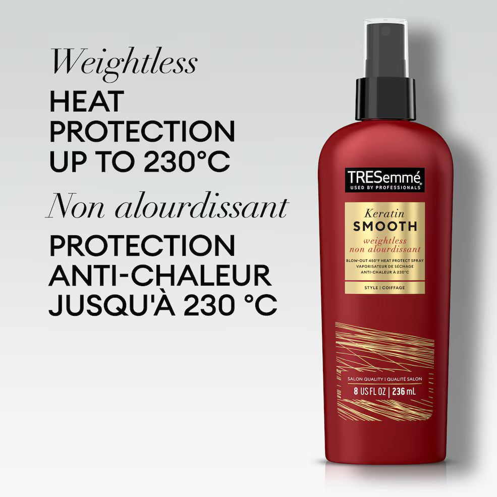 TRESemmé  Keratin Smooth Heat Protection Spray (236ml)