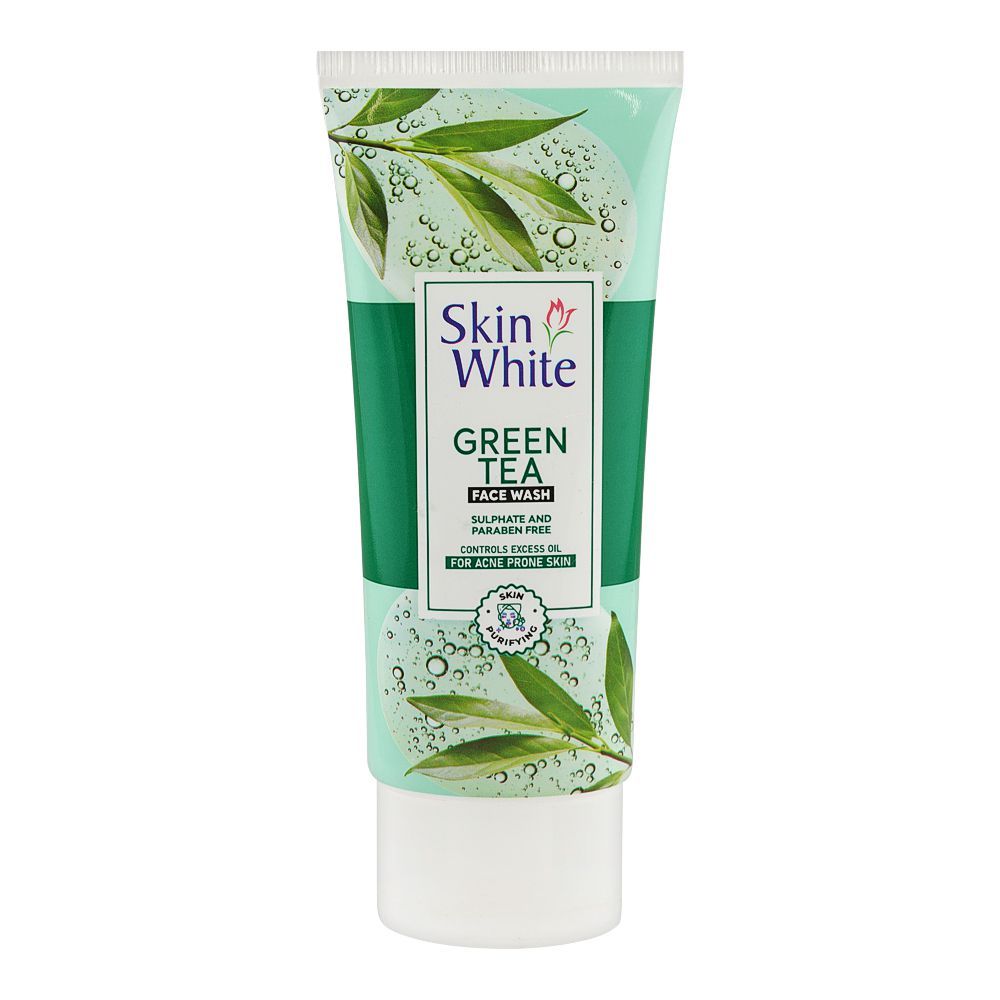 Skin White Green Tea Face Wash, Sulphate & Paraben Free