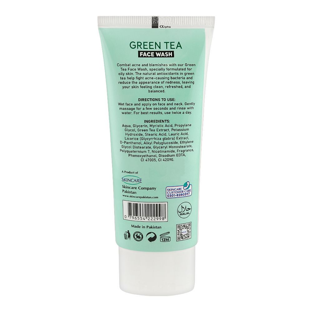 Skin White Green Tea Face Wash, Sulphate & Paraben Free