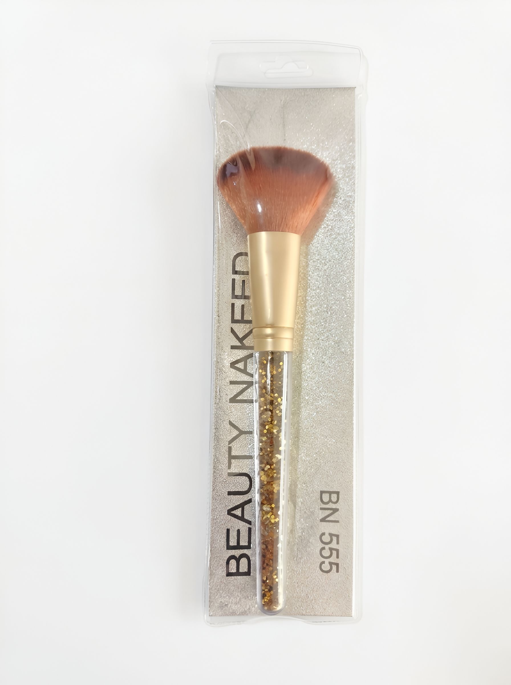 Beauty Naked Glitter Handle Powder Brush (BN 555)