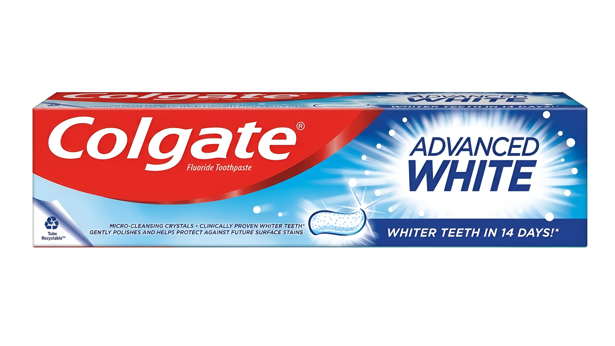 Colgate Advanced White Fluoride Toothpaste (100ml/150g)