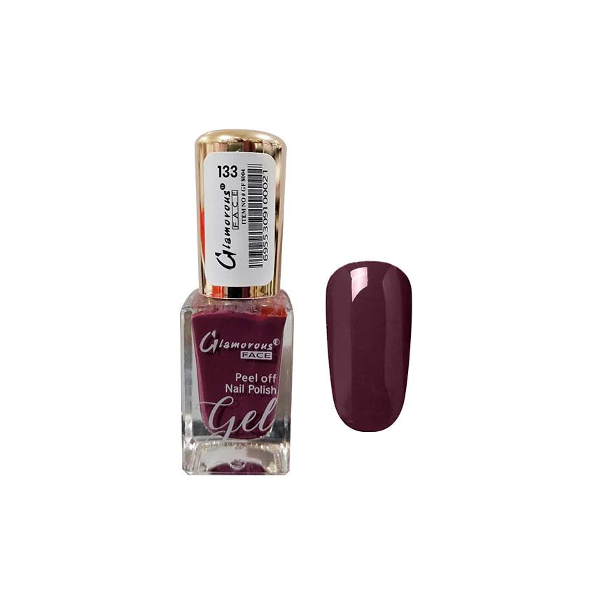 Glamorous Face Gel Peel Off Nail Polish (50 Colours)