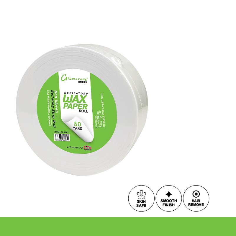 Glamorous Depilatory Wax Paper Roll (2 Size)