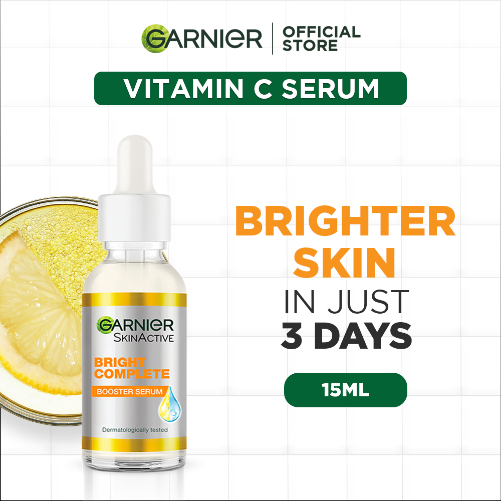 Garnier Skin Active Bright Complete Vitamin C Booster Serum 2 Size