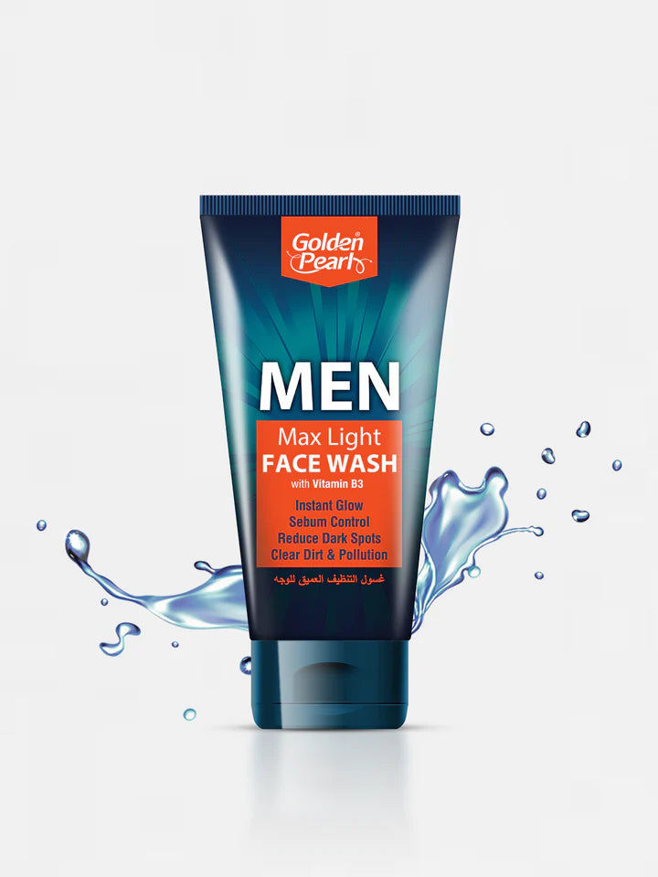 Golden Pearl Max Light Men Face Wash