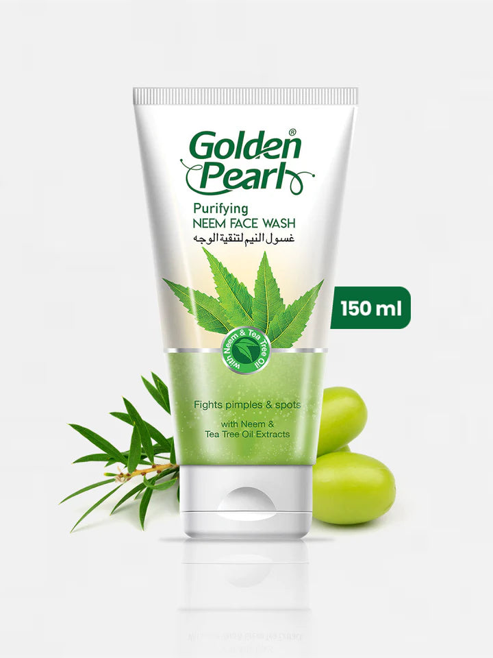 Golden Pearl Purifying Neem Face Wash (2 Sizes)