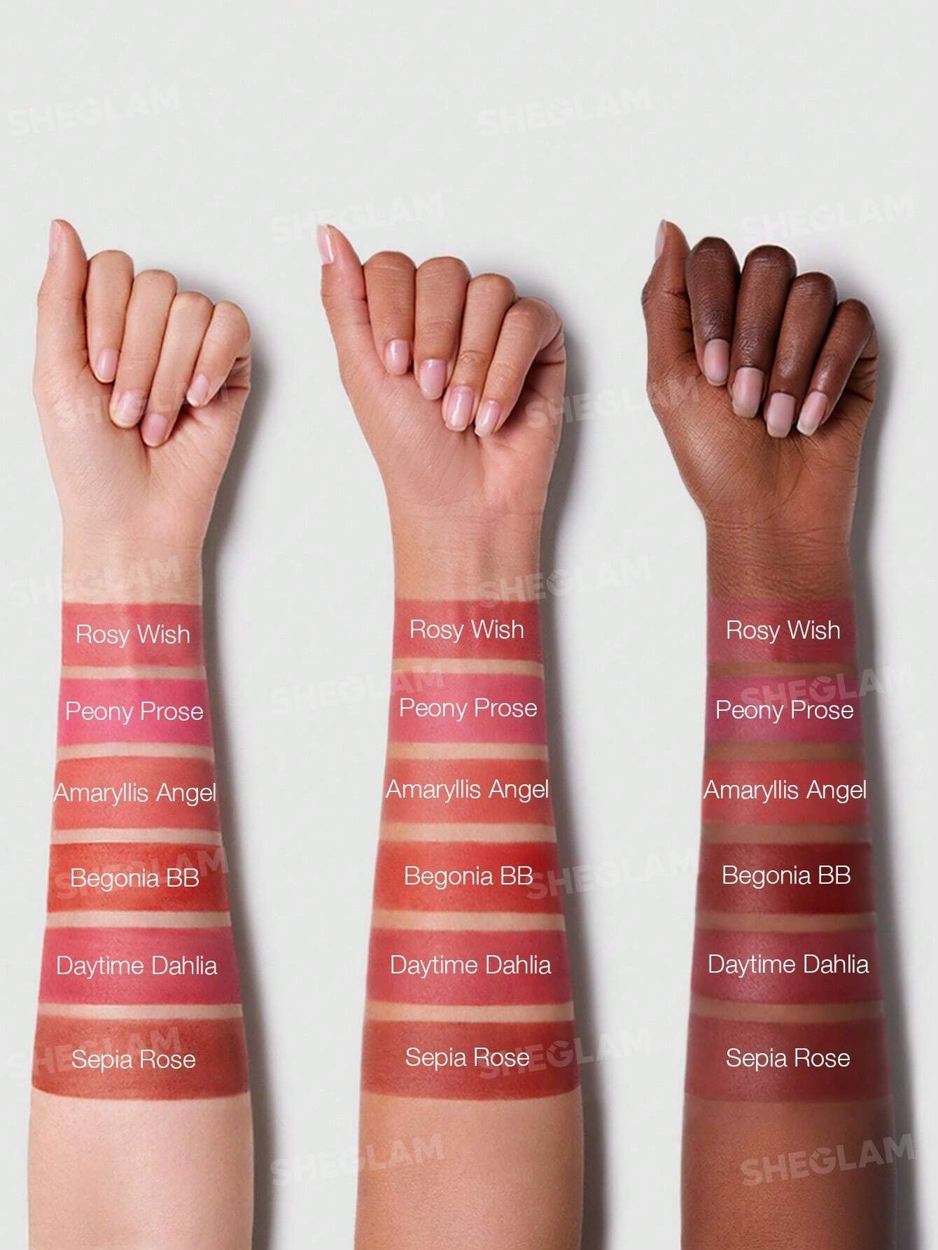 Sheglam Floral Flush Blush Palette - Cottage Core Garden