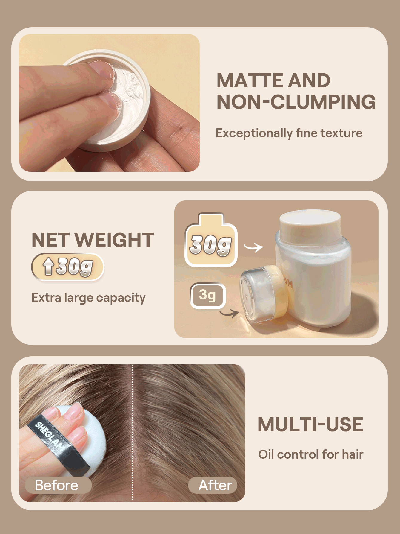 Sheglam Blur In A Bottle Loose Setting Powder - Banana