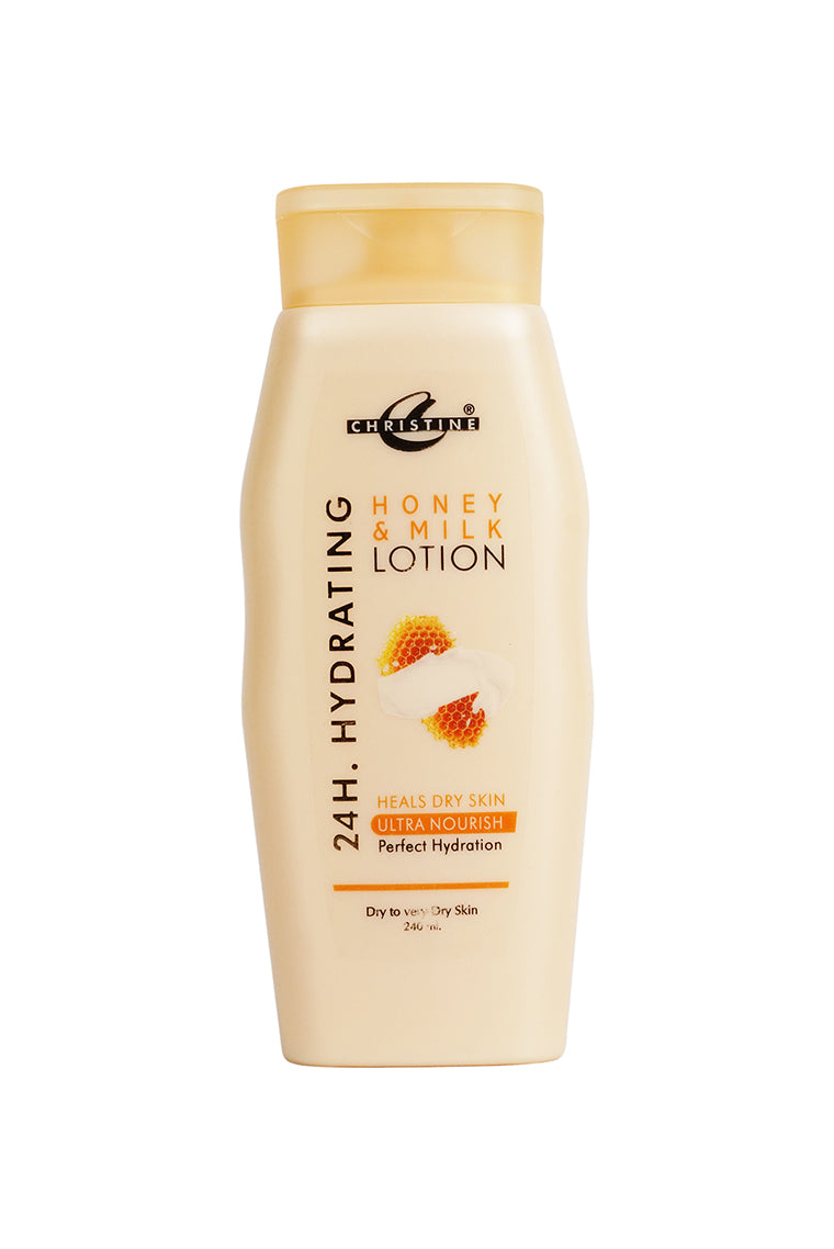 Christine 24H. Hydrating Honey & Milk Lotion (240ml)