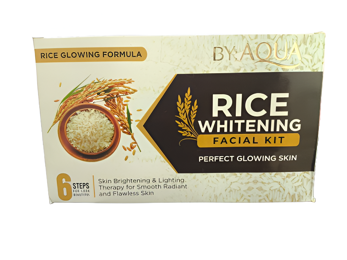 By Aqua Rice Whitening Facial Kit (Made In Pakistan)