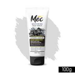 Mec Whitening Activated Charcoal Face Wash 100g