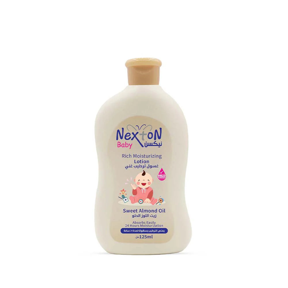 Nexton Baby Sweet Almond Oil Rich Moisturizing Lotion