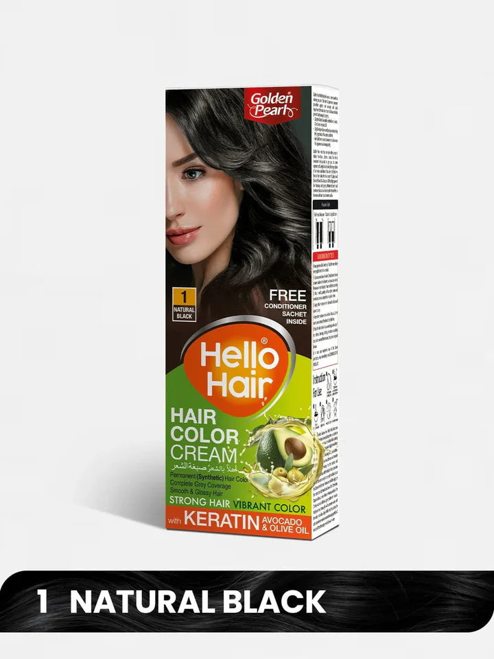 Golden Pearl Hello Hair - Hair Color