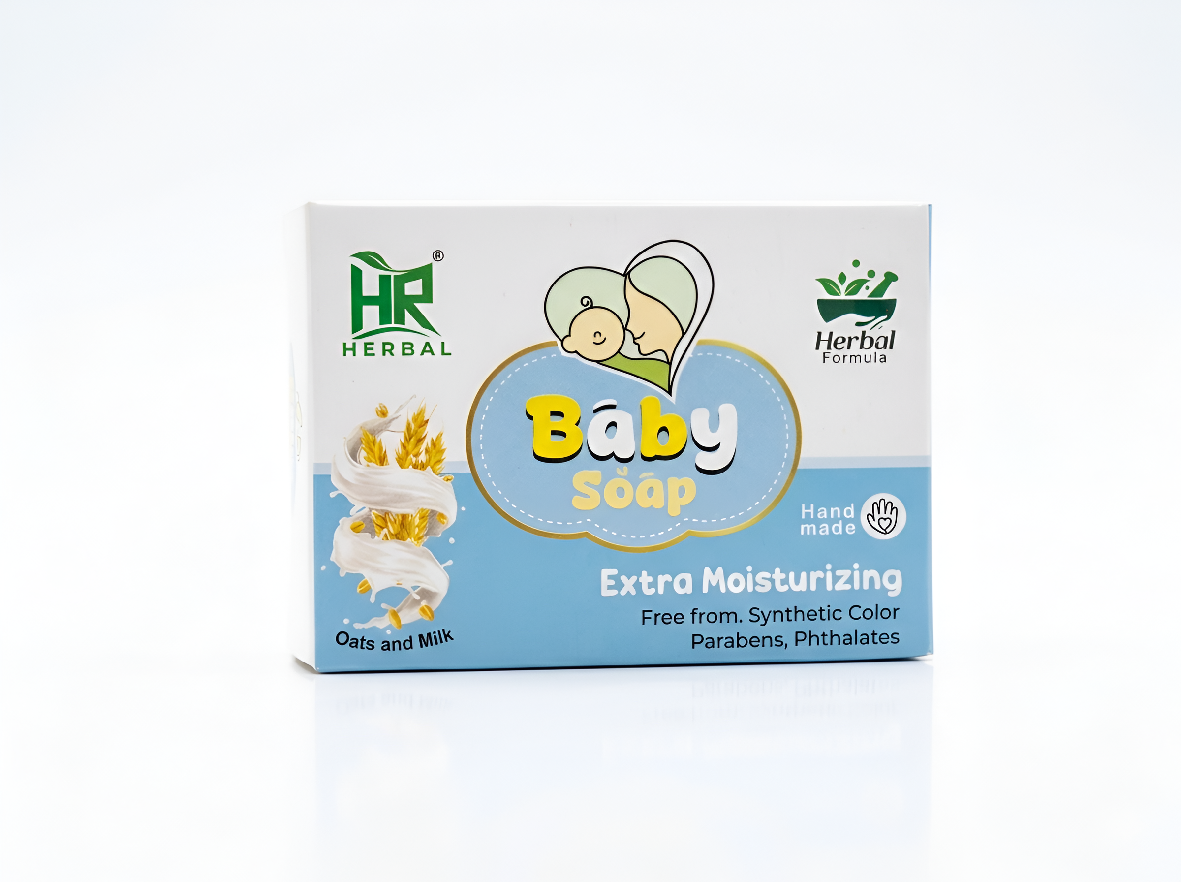 HR Herbal Baby Soap (Oats & Milk)
