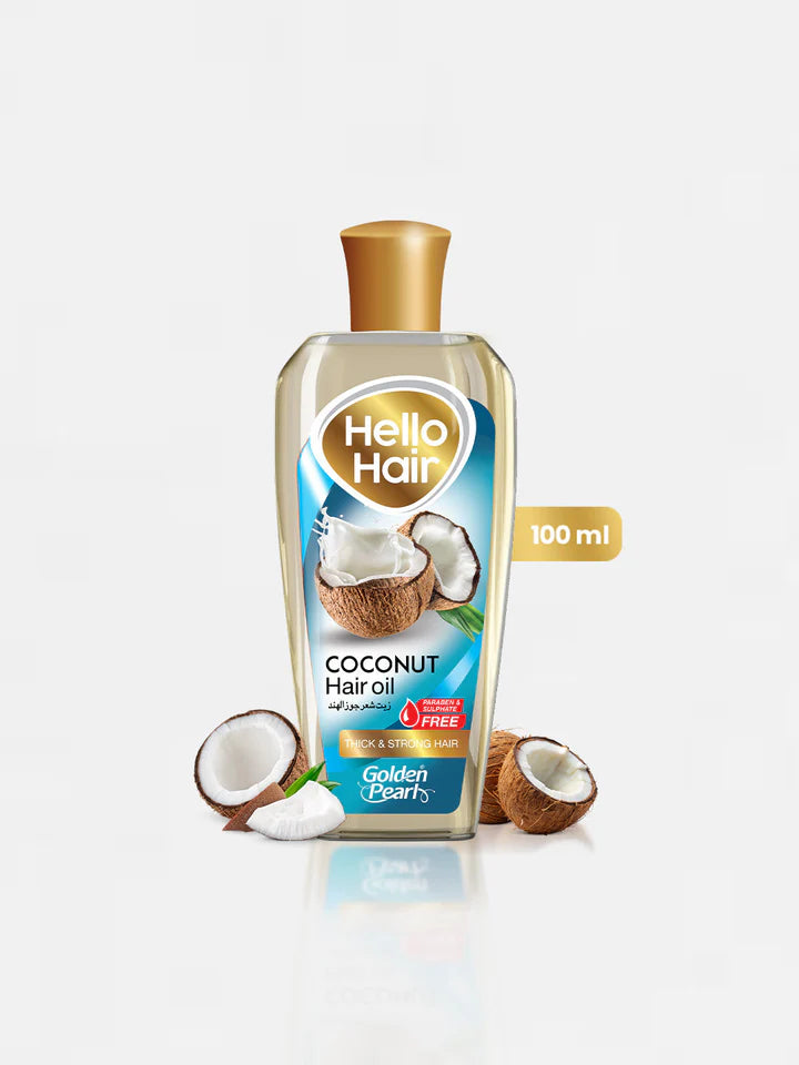 Golden Pearl Hello Hair Coconut Hair Oil