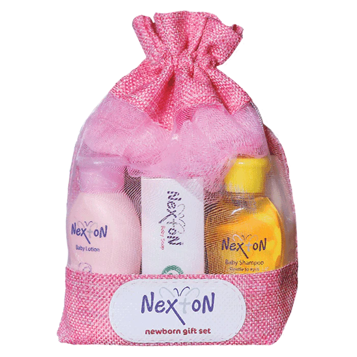 Nexton New Born Baby giftset (Pouch) Small