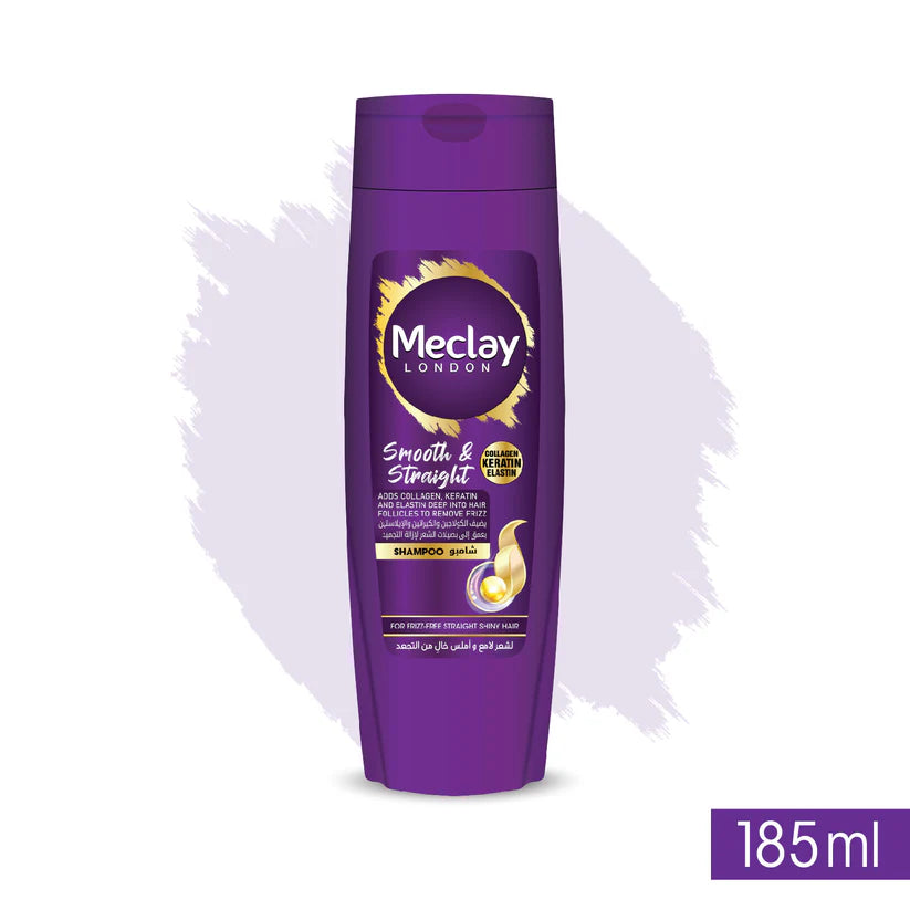 Meclay London Smooth & Straight Shampoo (3 Sizes)