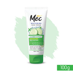 Mec Whitening Cucumber Extract Face Wash 100g