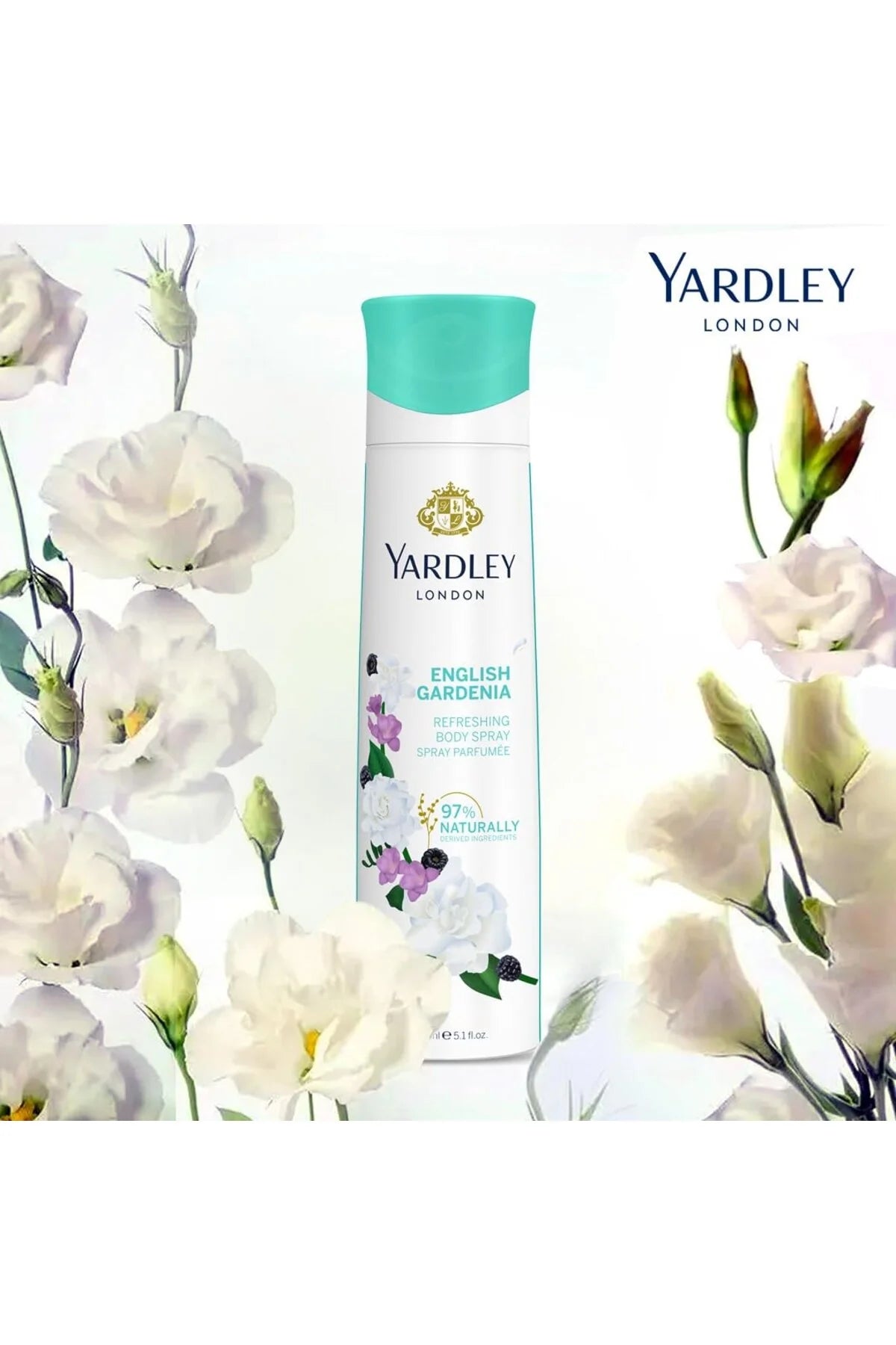 Yardley London English Gardenia Refreshing Body Spray (150ml)