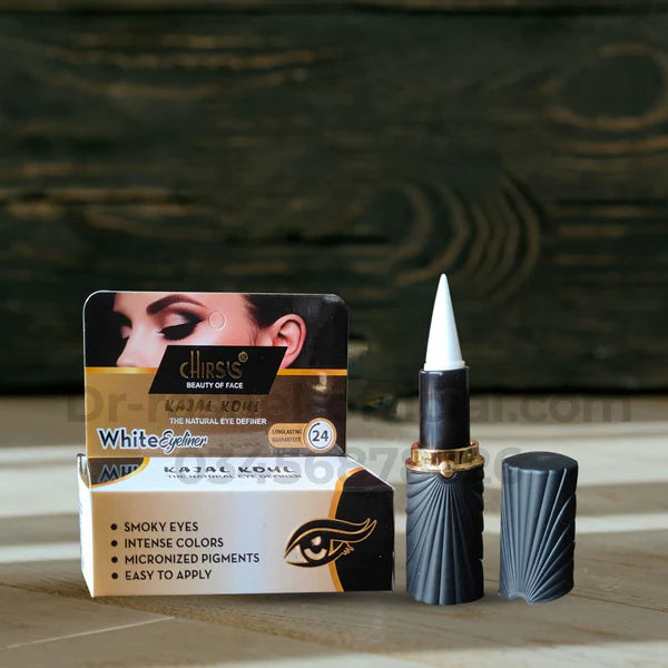 Chirs's Beauty Of Face Kajal Kohl The Natural Eye Definer Long Lasting 24hours - Black