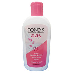 Pond's Triple Vitamin Silky Smooth Moisturizing Lotion (2 Sizes)
