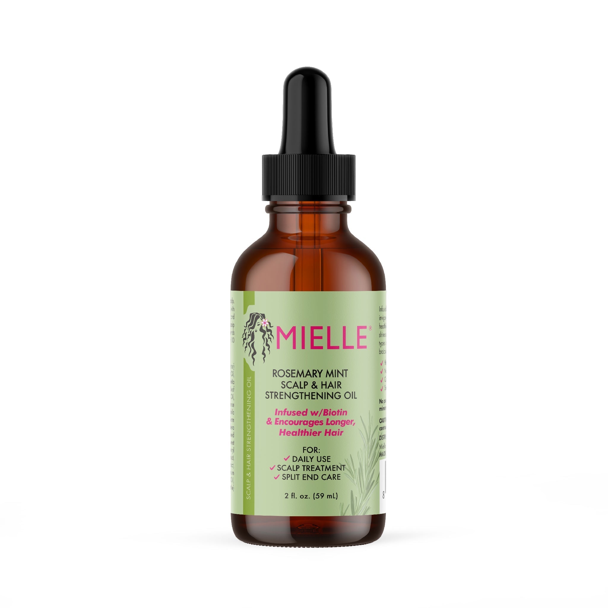 Rosemary Mint Scalp & Hair Strengthening Oil (59ml)