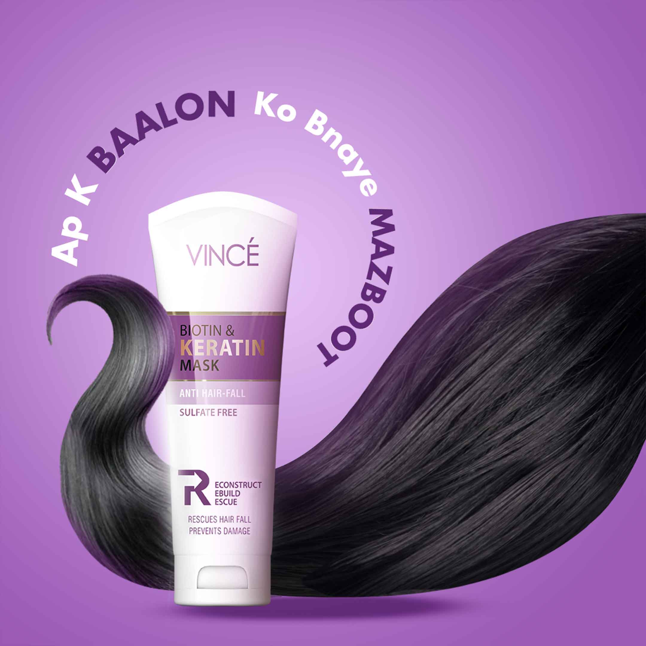 Vince Biotin & Keratin Mask 200ml
