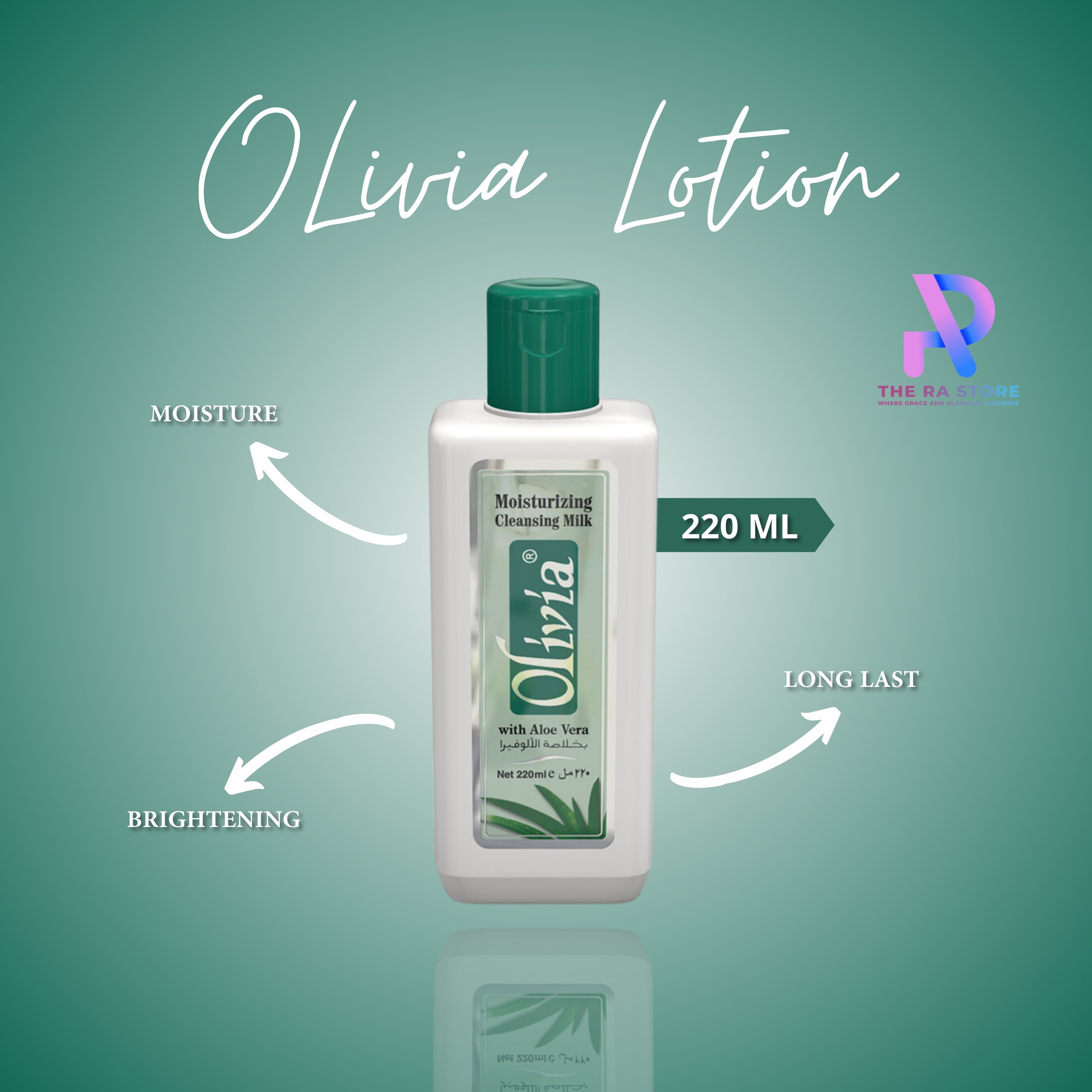 OLIVIA MOISTURIZING CLEANSING MILK