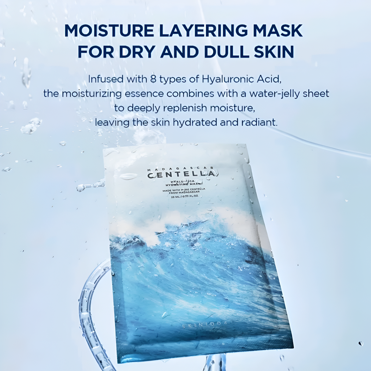 SKIN1004 Madagascar Centella Hyalu-Cica Hydrating Mask (23ml)