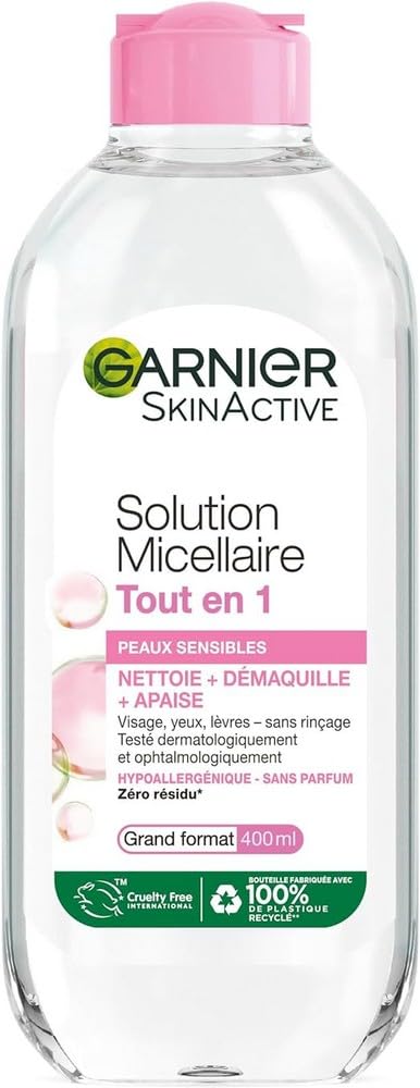 GARNIER   SOLUTION MICELLARE TOUT EN 1    400ML.