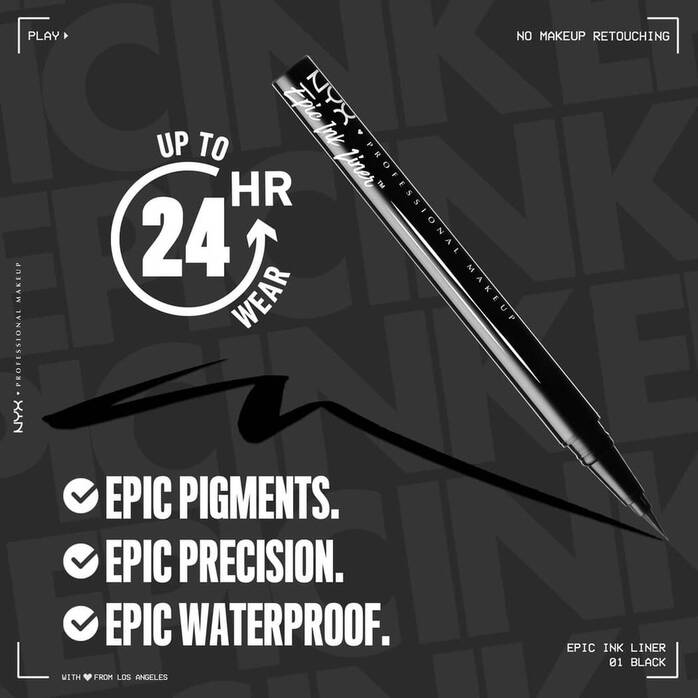 NYX Professional Makeup Epic Ink Liner (0.03 fl. oz. / 1ml)