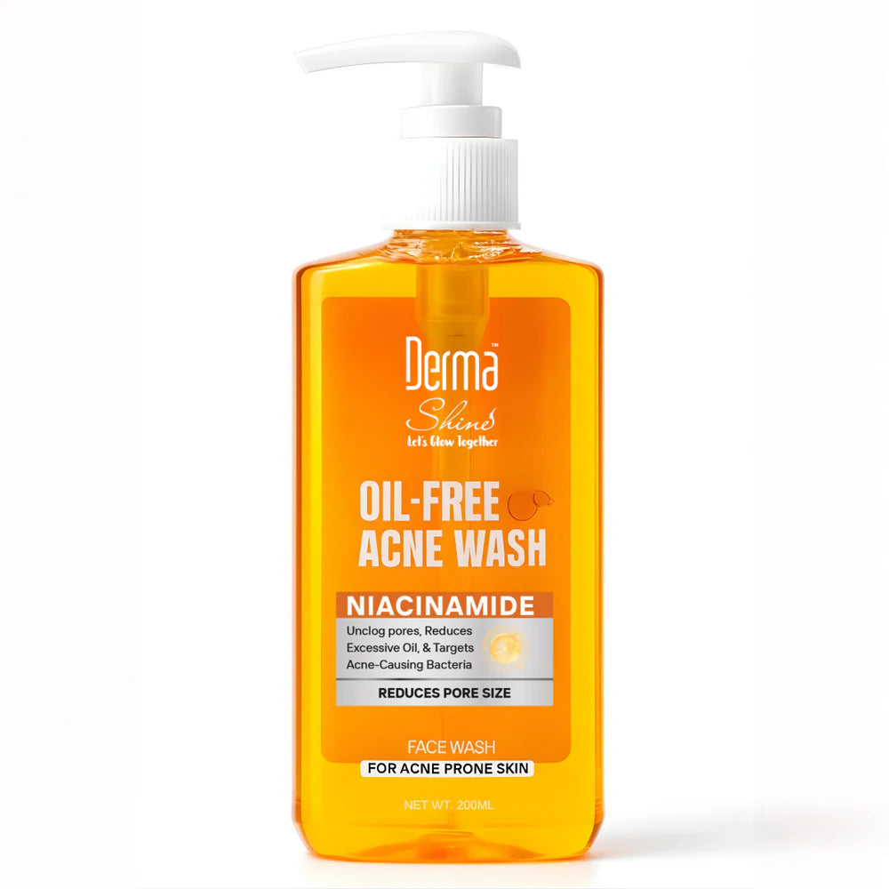 Derma Shine Oil-Free Acne Wash with Niacinamide