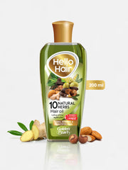 Golden Pearl Hello Hair 10 Natural Herbal Hair Oil