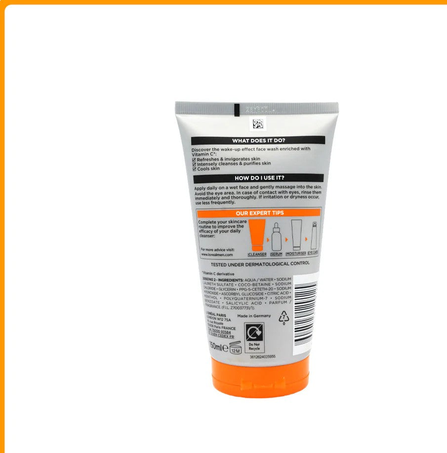 Loreal Men Expert Hydra Energetic Wake-Up Effect Face Wash 150ml