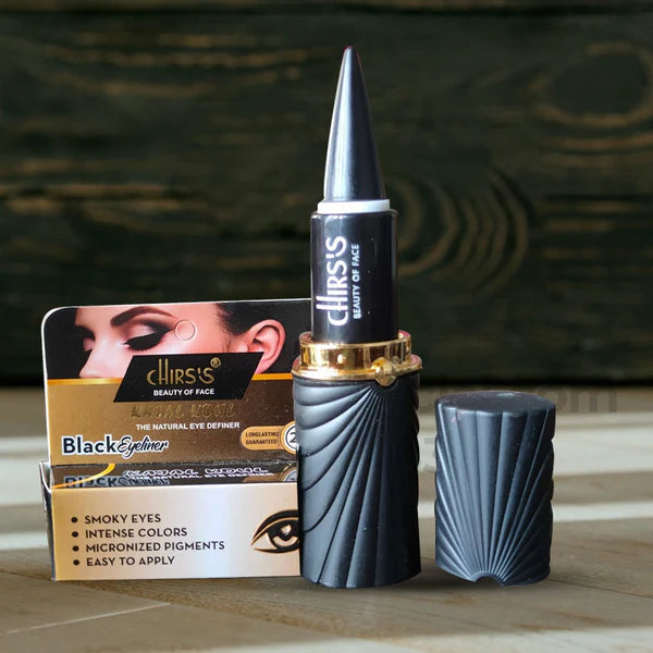 Chirs's Beauty Of Face Kajal Kohl The Natural Eye Definer Long Lasting 24hours - Black